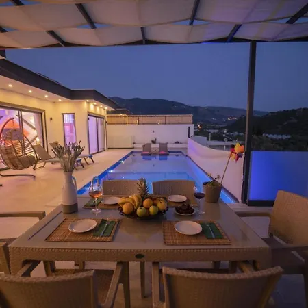 Gunbatimi 1 - Kalkan'da 2+1 Jakuzili Apartament Kaş